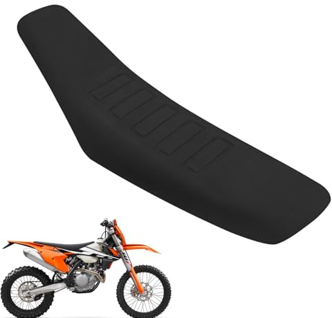 Funda Asiento Moto de Cross,Funda de Asiento Pinza Moto Universal-Negro | Impermeable de Goma Suave para Motocross Dirt Bike Pit Bike