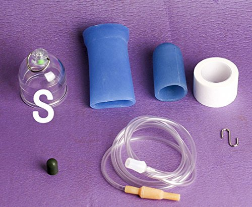 JSSMATE Förstorings Penis Extender Medical Free, Penis pump Förstorings Stretcher Male Enhancement Tension (S CUP SIZE3.0cm)