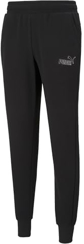 Puma Ess Small Logo Sweatpants TR cl, Pantaloni Lavorati a Maglia Uomo, Puma Black,