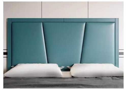 XILYZMO Polsterpaneel, Paneele Wandmontage Gepolstert, Abnehmbar Schalldichtes Paneel, PU-Material Doppelseitige Aufkleber Spritzschutz Für Schlafzimmer Dojo Spielzimmer(Farbe:Grün,Größe:120X56CM)