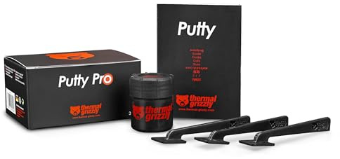 Thermal Grizzly TG Putty Pro - 30 Gram - High-Performance Electrically Non-Conductive Thermal Putty for GPU and PCB Applications