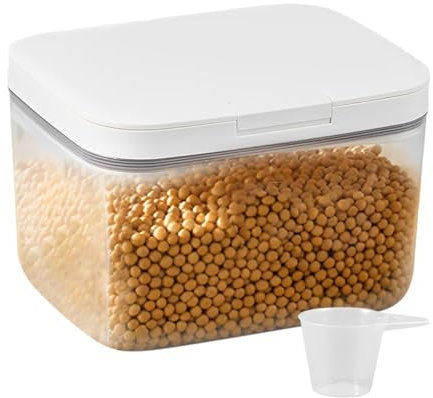 Almacenamiento de detergente en polvo – Recipiente reutilizable para detergente, recipiente para detergente líquido, contenedor de detergente en polvo, organizador de jabón para lavandería, caja de