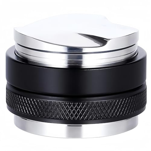 51mm 2‑in‑1 Espresso Distributor Tamper, Adjustable Depth Coffee Leveler | Dual‑head 2‑in‑1 coffee tool,adjustable depth for even ground distribution,ideal for home espresso brewing