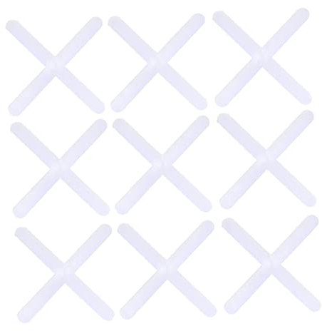 POPETPOP 2000pcs Ceramic Tile Spacers Grout Spacers for Tile Laying Pe Material Smooth and