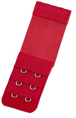 LIXSAZSE Prolunga reggiseno estensore fibbia 2 ganci accessori reggiseno bottoni elastici allungabili regolabili 3 file