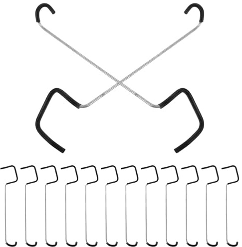 Levemolo Cintreuse de Jardin 26T Lot de 20 Pinces en Acier pour Branches d'Arbres Fruitiers Extraction et Fixation Branches, pour Poiriers et Pruniers