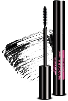 Mascara med Volumen - unterstützt das Wimpernwachstum - ohne Prostaglandine - auch für Kontaktlinsenträger - medipharma cosmetics