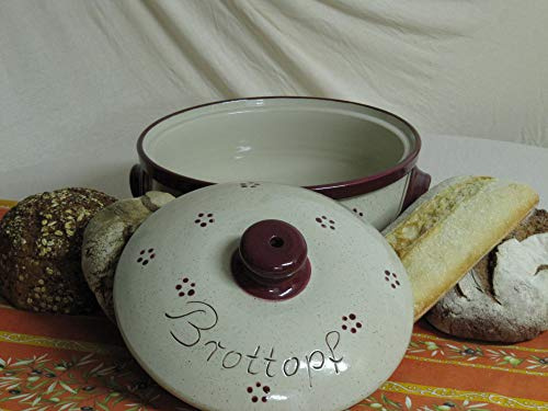 Brottopf rund Ø 30 cm Rubin von Nik.Schmitt & SOHN