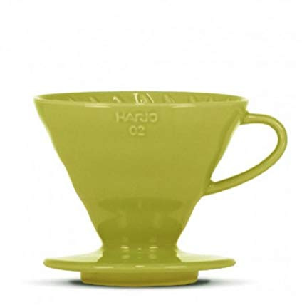 Kaffeefilter/Handfilter V60 aus Porzellan Größe 02 Light Green von HARIO