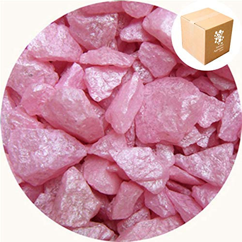 Specialist Aggregates ® - 1.7kg Aspen Silk - Pink - Decorative Gravel/Stones | Weddings | Events | Memorials | Photography | Home | Garden | Vases | Art | Craft | 14 COLOURS | UK Manufacturer