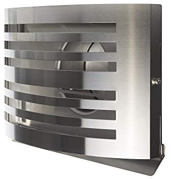 Grille d'aération de qualité supérieure en acier inoxydable avec clapet anti-retour isolé