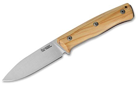 Lion Steel Unisex – Erwachsene B35 Olive Taschenmesser, Braun, 20,3cm
