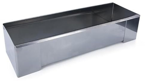 Moule à Bûche Métal Rectangle 31cm Argent