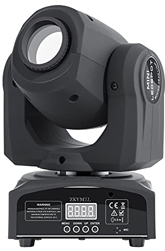 ZKYMZL 60 W scenbelysning, 8 LED-lampor, 8 färger, 9/11, DMX512, discokontroll, KTV Club Party, 60 W