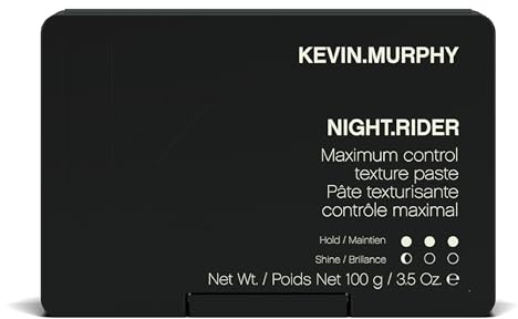 Kevin Murphy, Night Rider Texture Paste, 100 g. | Strong Hold Hair Moulding Paste mit matter Textur für alle Haartypen, steigert den Haarglanz, Reisegröße