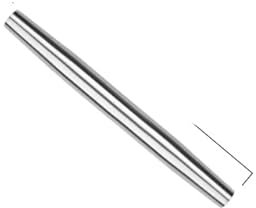 304 Stainless Steel Tapered Rolling Pin Non-Stick Baking Tool Portable Bake Cookie Pizza Noodles Dumplings Kitchen Acce-32x325mm