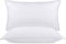 Utopia Bedding Cuscini Letto (Set di 2), 40 x 70 cm Guanciali Letto Coppia, 3D Fibra di Poliestere (Bianco)