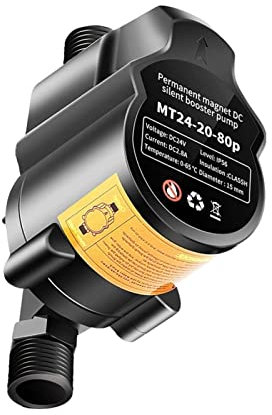 Piccola pompa sommergibile regolabile Pompa booster pressione dell'acqua IP56Waterproof Mute Pompe pressurizzanti ad alta efficienza per acqua domestica Garden Smart Toilette