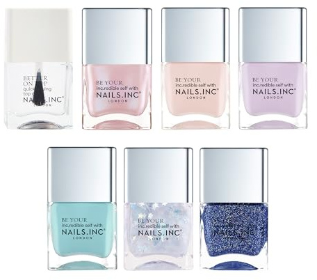 Nails.INC Heart To Get 7-teiliges Nagellack-Set