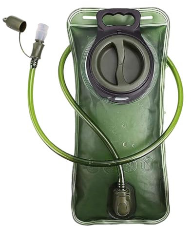 LYEAA Sacca di idratazione da 2 litri con tubo per bere per escursionismo e ciclismo, borsa d'acqua sportiva da 2 litri