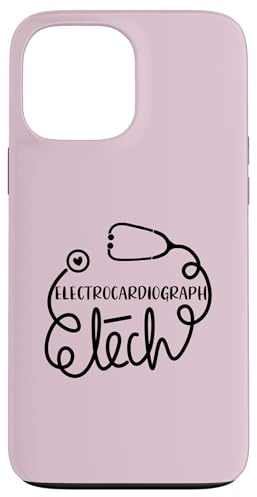 Electrocardiograph Tech EKG Technologist Technician Case for iPhone 13 Pro Max