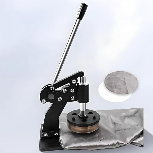 MhWrughts Runder Probenschneider, Tragbarer Selektor-Papierscheiben-Probenschneider, Stoffprobenschneider, Für Leder, Stoff Und Papier, Schnittstärke 0-10 mm,100cm²Blade