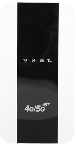 Cuifati 4G 5G WiFi Hotspot, Módem WiFi USB Nlocked con Ranura de Tarjeta SIM 150Mbps Conecta hasta 10 Dispositivos Simultáneamente para el Hogar, el (Versión de Europa y Asia)