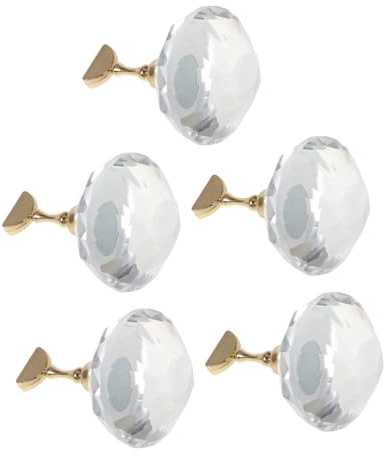 Beaupretty 5 Pièces Support de Manucure Alliage et Acrylique Base Pratique pour Pose Ongles Organisateur Hygiénique pour Entraînement et Exposition Artistique à Domicile ou Salon