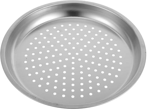 Veemoon Dampfeinsatz Edelstahl 32cm für Wok Dämpfeinsatz Wok Dämpfer Gemüse und Dim Sum Dampfschale für Gesunde Zubereitung