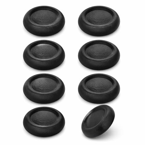 Capuchons Joystick PS5 PS4 Lot de 8 Grip Antidérapant TPU Gaming Tournoi | Gravure laser adhérence durable, installation sans outil 1 minute, résistant sueur usure, protège sticks originaux