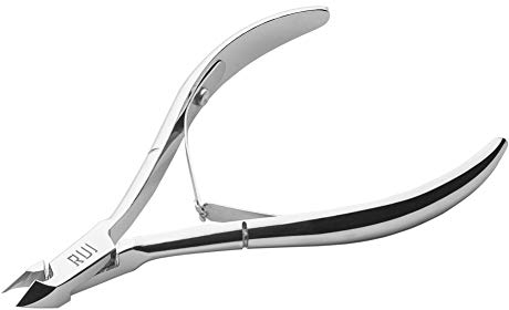 Rui Smiths Professionelle Nagelhautzange aus Kohlenstoffstahl für den Heimgebrauch, Französischer Griff, Doppelfeder, 6 mm Backe (Full Jaw)