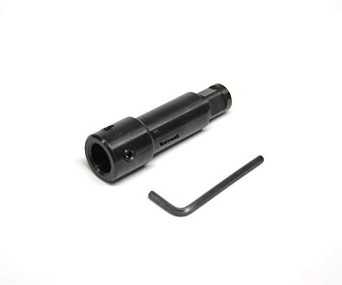 Barnwell 75mm Long Mag Magnetic Drill Weldon Bit Cutter Extension Bar Arbor - Increase Depth of Cutter