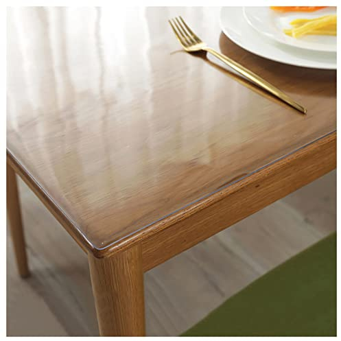 Tovaglia in PVC Trasparente Copertura di Protezione per mobili,Tovaglie Antimacchia Lavabile Impermeabile Resistente Calore,per Casa o Ristorante (Dimensione:30x40cm/11.8x15.7in,Spessore:1.3mm)