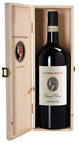 Chianti Classico DOCG Contessa di Radda Geografico 2020 Magnum 1,5 ℓ, Cassetta di legno