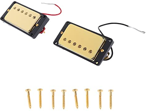 Goldversiegeltes Humbucker-Tonabnehmer-Set für Gibson Les Paul Gitarren – idealer Ersatz mit verbesserter Leistung und klassischem, warmem Klang