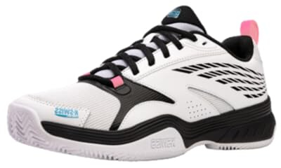 K-Swiss Performance Speedex Padel - Scarpe da Tennis, White/Black/Aquarius,