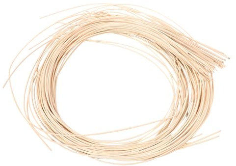 PRETYZOOM Natürliche Rattan Reparaturrolle Rund Flexibel Stark Möbel Geflecht DIY Korb Stuhl Reparaturmaterial Für Flechtmöbel Zubehör Möbelreparatur Zubehör