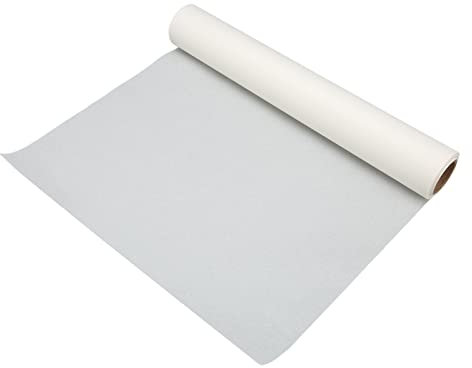 Sonew Hochtransparente Transparentpapierrolle, Weißes Zeichenpapier Zum Nähen, Schneidern, Skizzieren, Ideal für Designer und Hobbykünstler (46m)