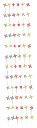 Amosfun 3er-set Windmühlen-kuchenaufsätze Cupcake-einsatz Windmühlen-kuchendekorationen für Partys Stück * 3