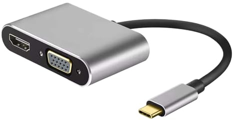 4K HD VGA Puerto De Carga USB 3.0 Hub Multipuerto Portátil 4 en 1 con