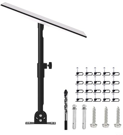 Heavy Duty Adjustable Roof Mount Kit For Starlink, Foldable Tripod Mount, Metal Design Satellite Antenna Mounting System With Pivot Mount