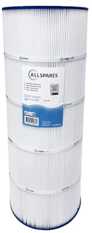 AllSpares Filtro de agua para jacuzzi/piscina, cartucho de filtro adecuado para Hayward Star Clear CX1200RE / C1200 Euro | Ø227 x 592 mm