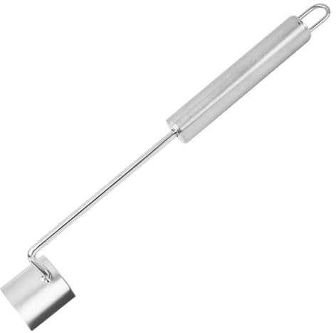 Pelapatate manuale da cucina con meccanismo a spinta scorrevole, protezioni per le dita, ideali per barbecue a casa, ergonomiche, spogliarelliste