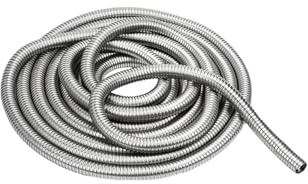 Diametro interno 4 mm, in acciaio inossidabile 304, tubo corrugato, filo elettrico, guaina per cavi, guaina protettiva, lunghezza 3 m