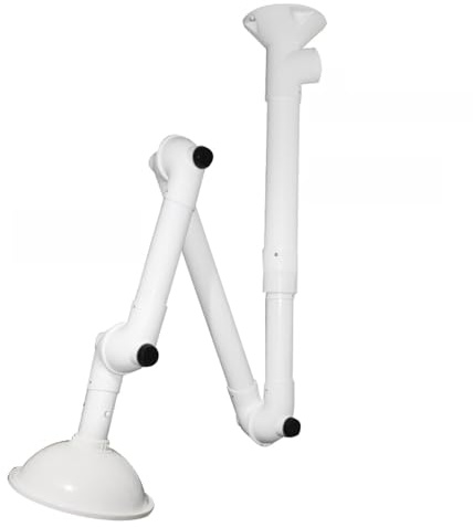 Cappa Aspirante, Cappa Aspirante Universale Da Laboratorio Braccio Aspirante(White,Hanging)