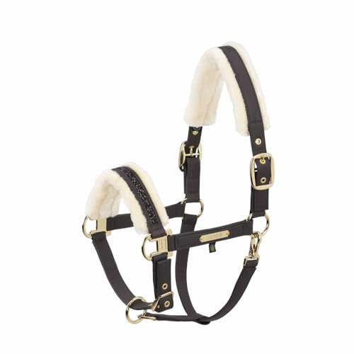 Eskadron Faux Leather Jewel FF braun - WARMBLUT