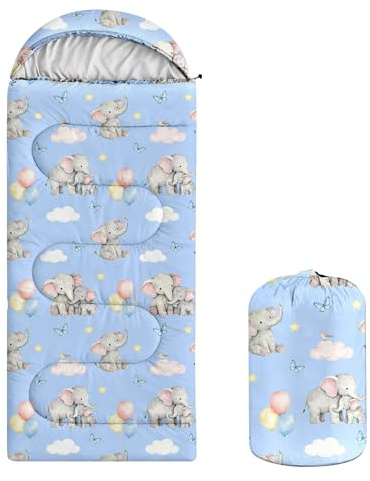 Outdoor Warm Sleeping Bag, Sleeping Bags and Compact with Compression Sack, Slumber Bags for Outdoor, Camping and Travel