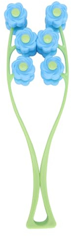 INOOMP Rullo Facciale per Viso e Mento Design Ergonomico, Strumento per Massaggio Manuale che Favorisce la Circolazione Sanguigna, per Uomini e Cura Quotidiana