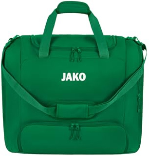 JAKO One Sporttasche mit Bodenfach – Geräumig, funktional und aus recyceltem Polyester, optimaler Stauraum, mehr Hygiene und Ordnung