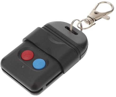 Telecomando per Porta Garage 433mhz 2 Pulsanti Abs | Telecomando Garage 433mhz, Mini Portachiavi a 2 Pulsanti, Lunga Portata e Semplice Associazione Colore Casuale